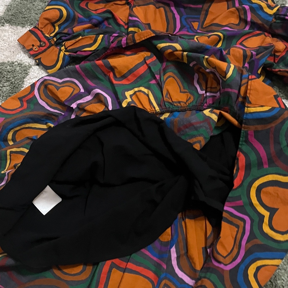 FARM Rio Multicolor Heart Print Dress - Picture 6 of 6